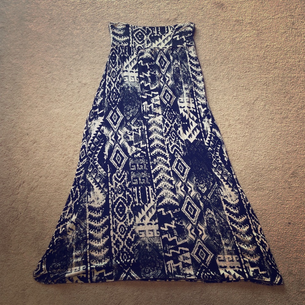 Tribal Maxi Skirt